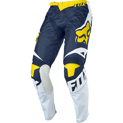 Fox 180 Race Se Pants - Navy/White/Yellow