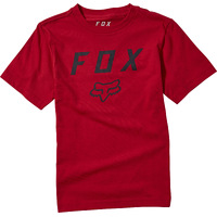 Fox Youth Legacy Moth Tee - Chili