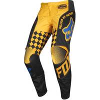 Fox Youth 180 Czar Pants - Black/Yellow