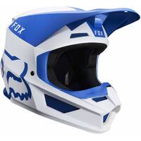 Fox V1 Mata Blue White Helmet