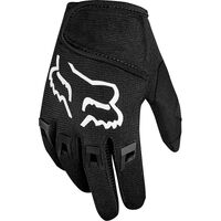 Fox Kids Dirtpaw Black Gloves