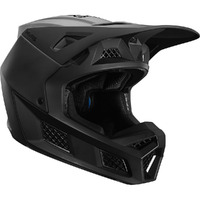 Fox V3 Carbon Matte Black Helmet
