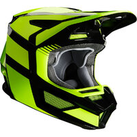 Fox V2 Hayl Yellow Helmet