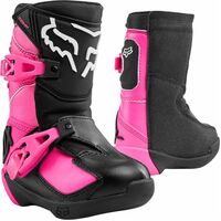Fox 2022 Comp K Youth Boots - Black/Pink
