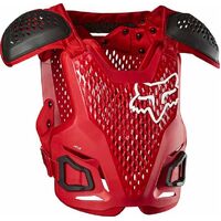 Fox R3 Flame Red Armour