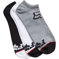 Fox No Show 3 Pack Socks