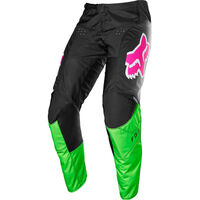 Fox 180 Fyce Pants - Black/Green/Pink