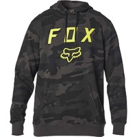 Fox Legacy Moth Camo Pull Over Fleece - Black/Camo