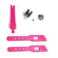 Fox Youth Comp Boot Strap Kit - Pink - OS