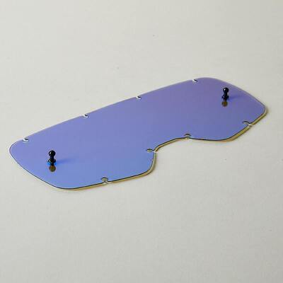 Fox Y-Airspace/Main Chrome Lexan Lens - Green - OS