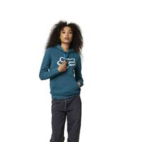 Fox Womens Boundary Pullover Fleece - Heather Matte Blue