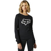 Fox Womens Boundary LS Top - Black