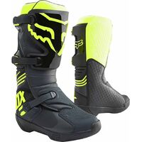 Fox Comp Black Yellow Boots