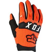 Fox 2023 Youth Dirtpaw Fluro Orange Gloves