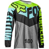 Fox 2022 Youth 180 Trice Teal Jersey