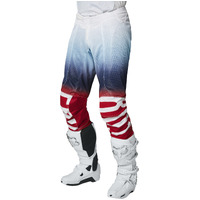 Fox Airline Reepz Pant - White/Blue/Red