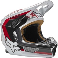Fox V2 Paddox ECE Helmet - Red/Black/White