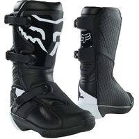 Fox Youth Comp Boots - Black