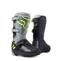 Fox Youth Comp Boot - Steel Grey