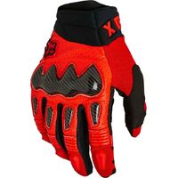 Fox Bomber Glove Fluro Red Gloves