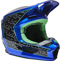 Fox V1 Peril ECE Helmet - Blue
