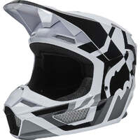 Fox 2022 V1 Lux Helmet - Black/White - S