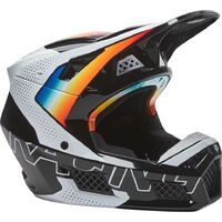 Fox V3 Rs Realm Black White ECE Helmet