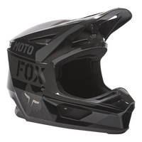 Fox V2 Nobyl Black ECE Helmet - Black