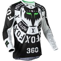 Fox 360 Nobyl Jersey - Black/White