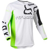 Fox 180 Skew Fluro Yellow Jersey