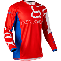 Fox 180 Skew Jersey - White/Blue/Red