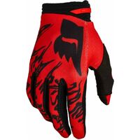 Fox 2022 180 Peril Fluro Red Gloves