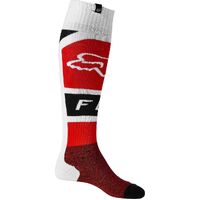 Fox 2022 Lux Fri Thin Fluro Red Socks