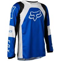 Fox 2022 Youth 180 Lux Blue Jersey
