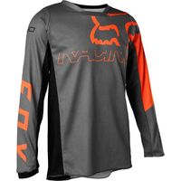 Fox 2022 Youth 180 Skew Pewter Jersey