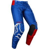Fox Youth 180 Skew Pant - White/Blue/Red