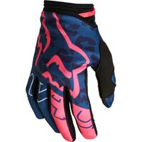 Fox Youth Girls 180 Skew Dark Indigo Gloves