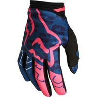 Fox 2022 Youth Girls 180 Skew Dark Indigo Gloves