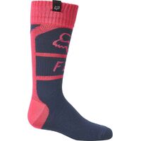 Fox 2022 Youth Girls Lux Dark Indigo Socks