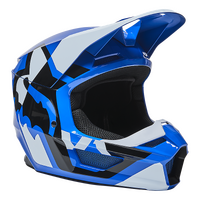 Fox Youth V1 Lux ECE Helmet - Blue