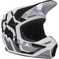 Fox Youth V1 Lux ECE Helmet - Black/White