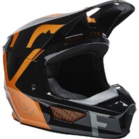 Fox Youth V1 Skew ECE Helmet - Black/Gold