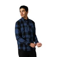 Fox Voyd 2.0 Flannel - Dark Indigo