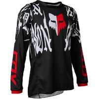 Fox Youth 180 Peril Black Red Jersey