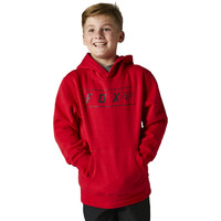Fox Youth Pinnacle Pull Over Fleece - Flame Red