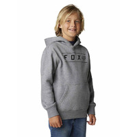 Fox Youth Pinnacle Pull Over Fleece - Heather Graphite