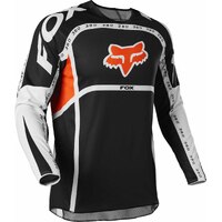 Fox 360 Dvide Jersey - Black/White/Orange