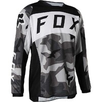 Fox Youth 180 Bnkr Jersey - Black/Camo