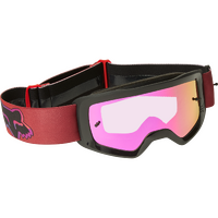 Fox Youth Main Venz Spark Goggle - Fluro Red - OS