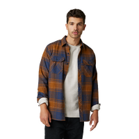 Fox Traildust 2.0 Flannel - Deep Cobalt